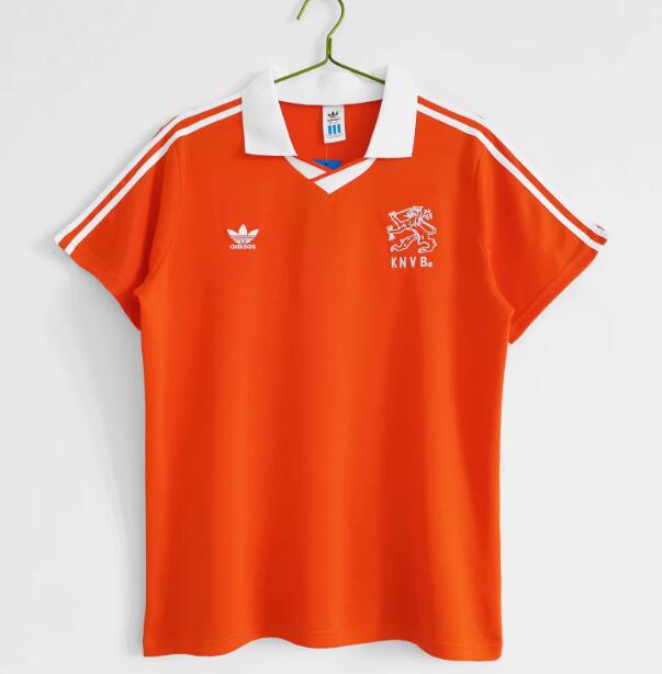 1990-91 Netherlands Retro Home Kit Soccer Jersey